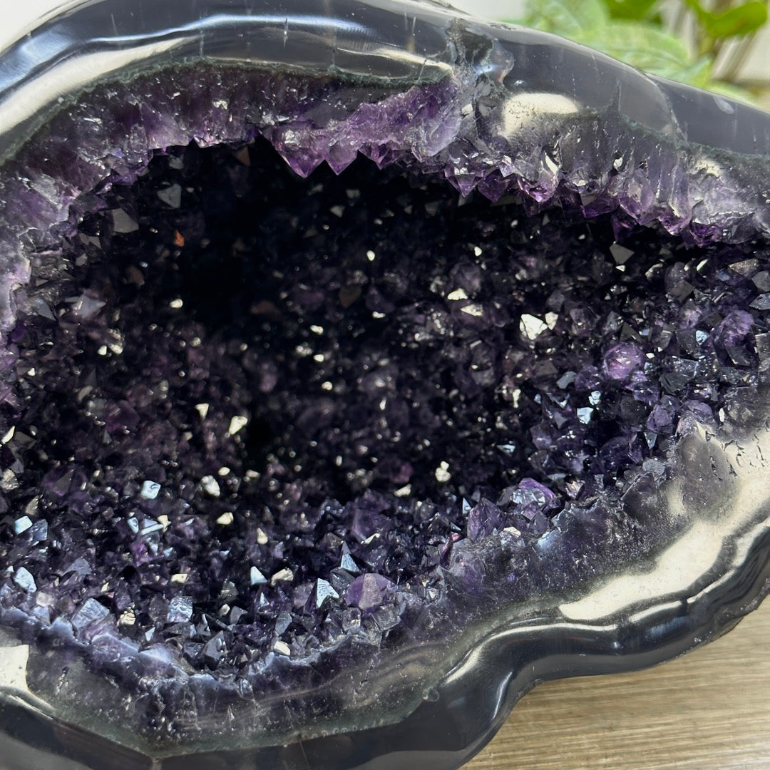 Huge Natural Amethyst &amp; Agate Stone Geode from Uruguay - STGE0071
