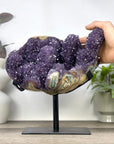 Unqiue Collection Grade Amethyst & Jasper Stalactite Formation - MWS3399