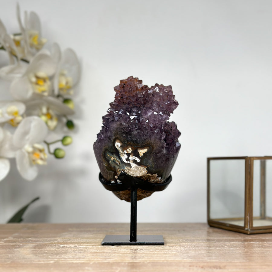 Stunning Natural Amethyst Crystal Cluster - MWS1826