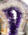 Large Natural Amethyst Portal, Handmade Stand Included - MWS2324
