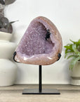 Uruguayan Amethyst Geode with Stunning Agate Shell - MWS3388