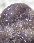 Natural Amethyst & Yellow Jasper Crystal with Rare Crystallization - MWS0030