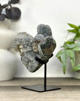 Natural Quartz Crystal Cluster on Stand - MWS3283