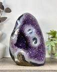 Huge Amethyst & Agate Cathedral with Stalactite Eyes - CBP1437