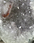 Natural Uruguayan Quartz Geode with Calcite Inclusion - MWS3397