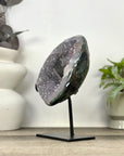 Collection Grade Amethyst Geode with Calcite Formation - MWS3381