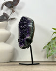 A grade Natural Amethyst & Green Jasper Crystal cluster - MWS3184