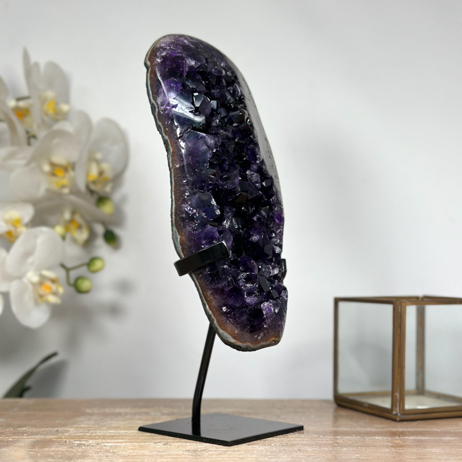 A+ Grade Natural Amethyst Crystal Formation - MWS1840