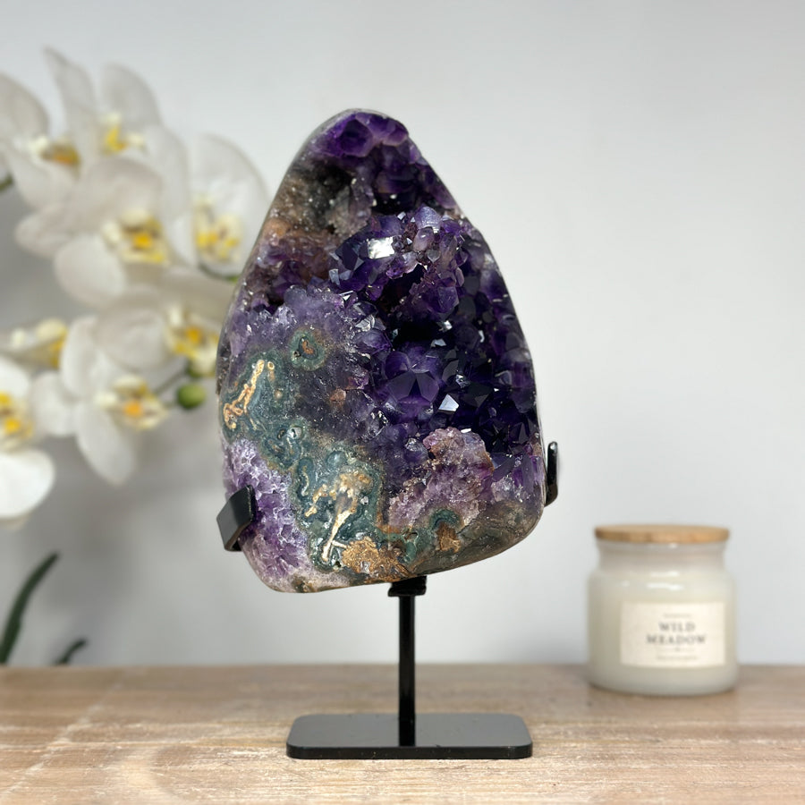 Natural Uruguayan Amethyst Crystal Specimen - MWS1444