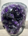 Amethyst Geode Crystal Cluster with Deep Purple Crystals for Home Decor Display - MWS2690