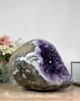 Large Natural Uruguayan Amethyst Geode with Large Crystals - STGE0010