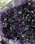 Amethyst Crystal Cluster Geode on Stand - Home Decor Display Piece - MWS2653