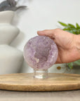 Amethyst Sphere Geode with Crystal Formation - SPH0180