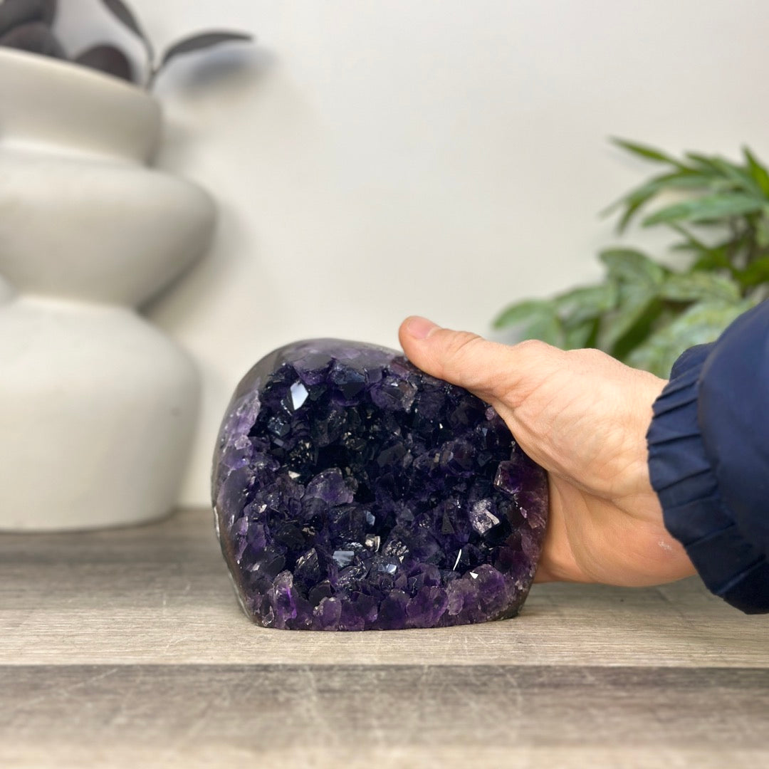 Natural Deep Purple Natural Amethyst Cathedral - CBP1415