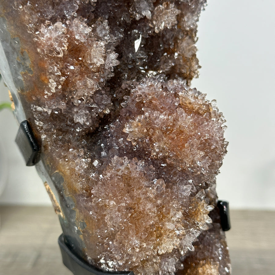 Beautiful Natural Ametrine Druzy with Stalactite Formations - MWS2098