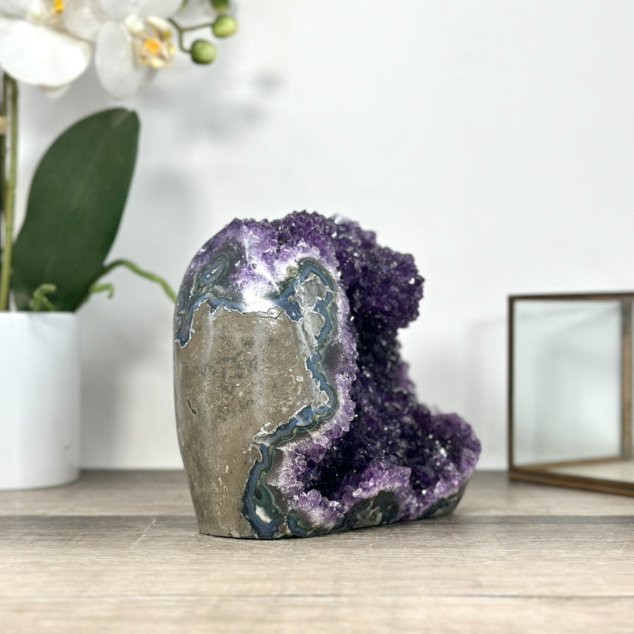 Uruguayan Amethyst Cathedral with Stalactite Formation - CBP1281