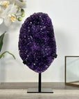 Uruguayan Amethyst Crystal Cluster on Stand - MWS2635