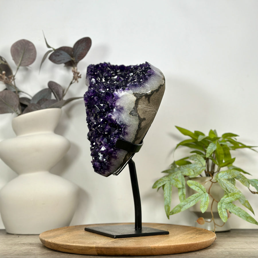Unique Natural Amethyst Crystal Stone Specimen - MWS3127