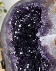 Outstanding Natural Amethyst Geode with Colorful Shell - MWS1427