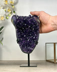 Top Quality Uruguayan Amethyst Crystal – Premium Purple Display Piece for Altar - MWS2501