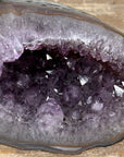 Uruguayan Amethyst & Agate Stone Geode - STGE0002