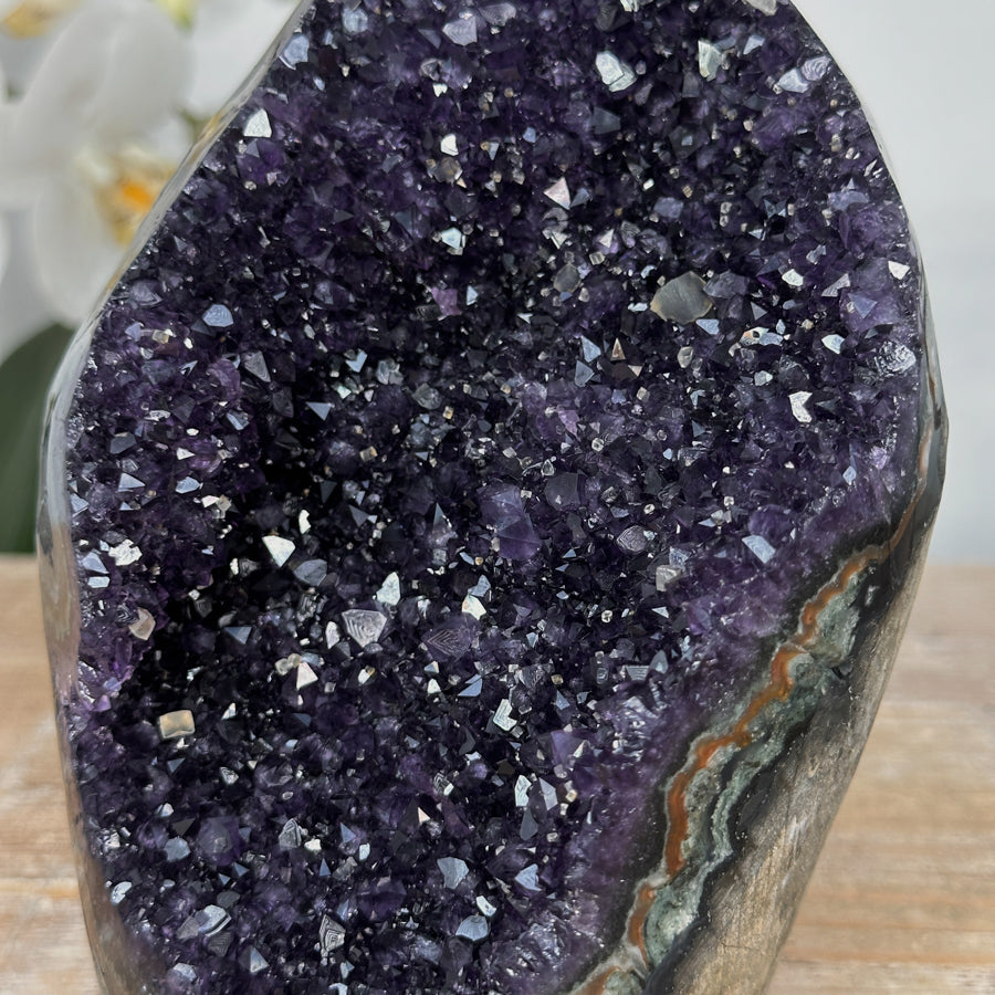 Amethyst Geode with Deep Purple Crystals - CBP1161