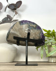 Natural Uruguayan Amethyst on Stand - MWS3172