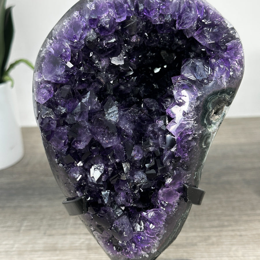 Deep Purple Amethyst Geode - MWS2216