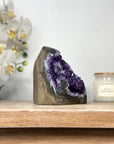 Stunning Natural Amethyst Cathedral Geode with Stalactite Formaitons - CBP1099