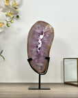 Natural Amethyst Stone Portal on Stand - MWS3013