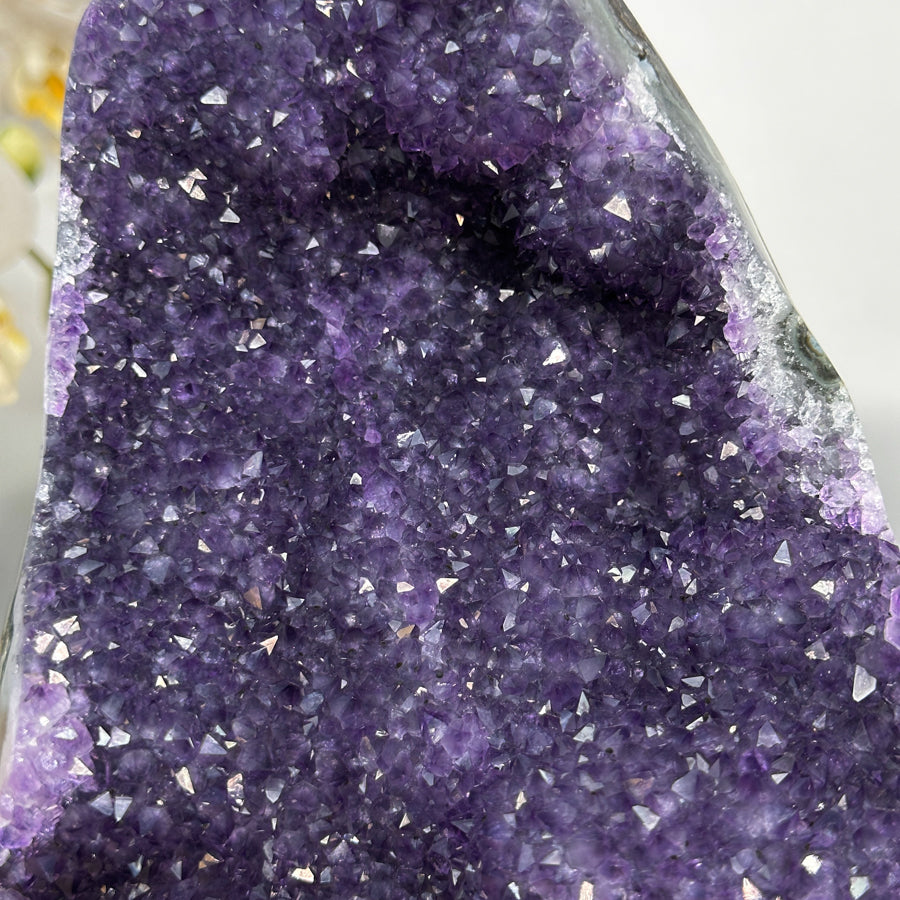 Large Amethyst Cathedral with Stalactite Formations - CBP1139