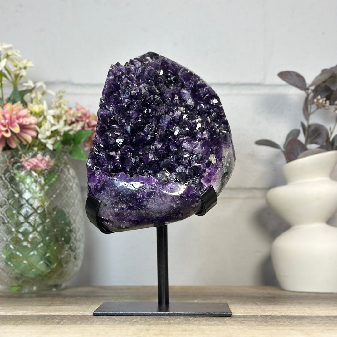 Natural Top Grade Amethyst Crystal Statement Piece - MWS3402