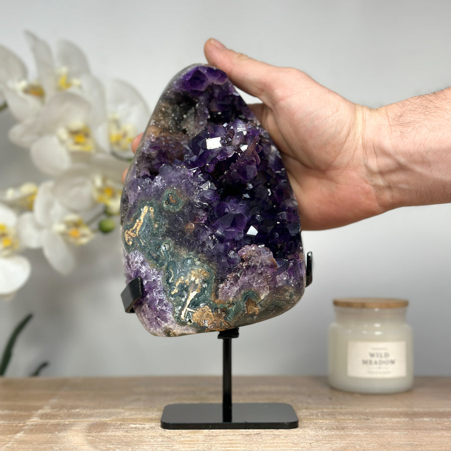 Natural Uruguayan Amethyst Crystal Specimen - MWS1444