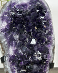 Natural Amethyst Cluster on Metal Stand - MWS3020