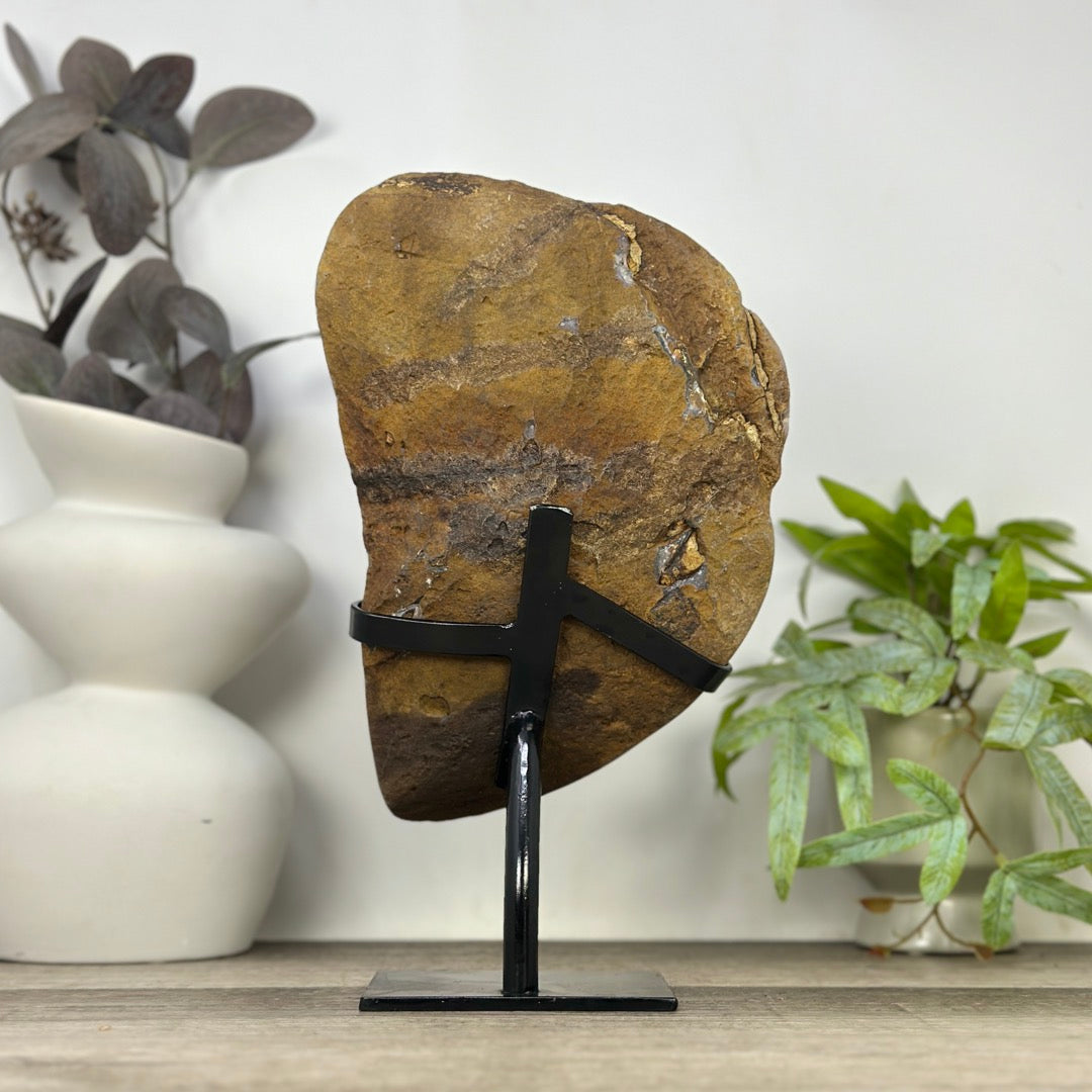 Large Natural Amethyst Crystal on Stand from Uruguay - MWS3324