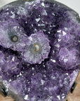 Beautiful Amethyst Stone woth Stalactite Eyes - MWS1337