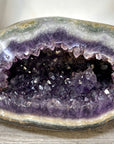 Uruguayan Amethyst Geode with Polished Shell - STGE0120