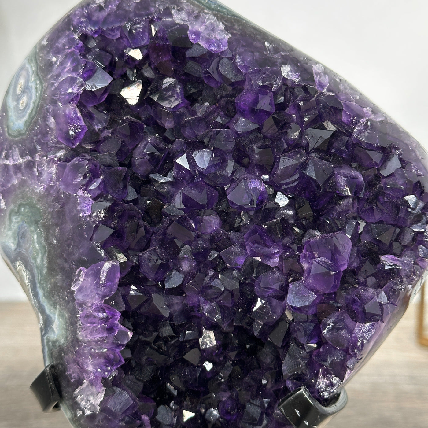 Top Grade Amethyst Crystal Geode on Stand - MWS2679