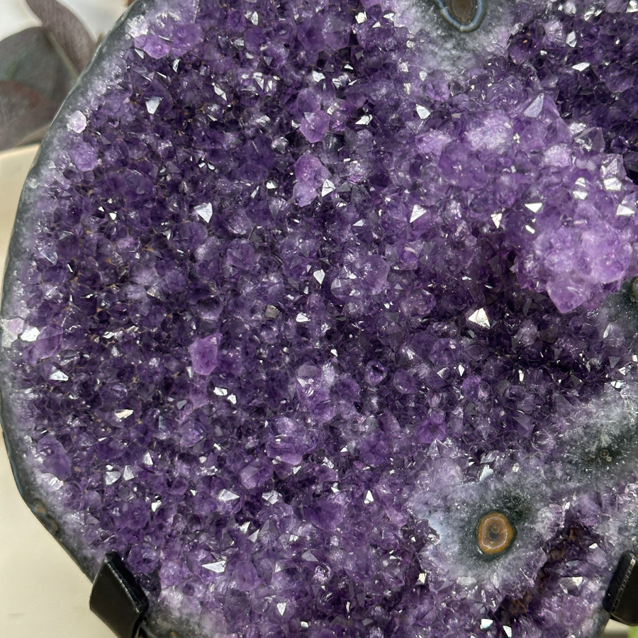 Uruguayan Amethyst Crystal Statement Piece for Home Decor - MWS3220
