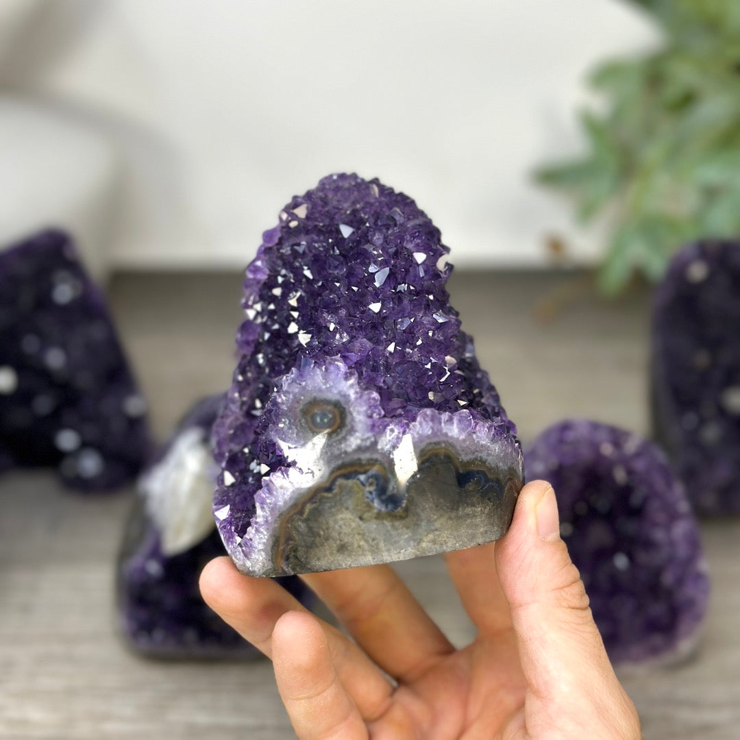 Amethyst Cathedrals Lot - AMLT0214