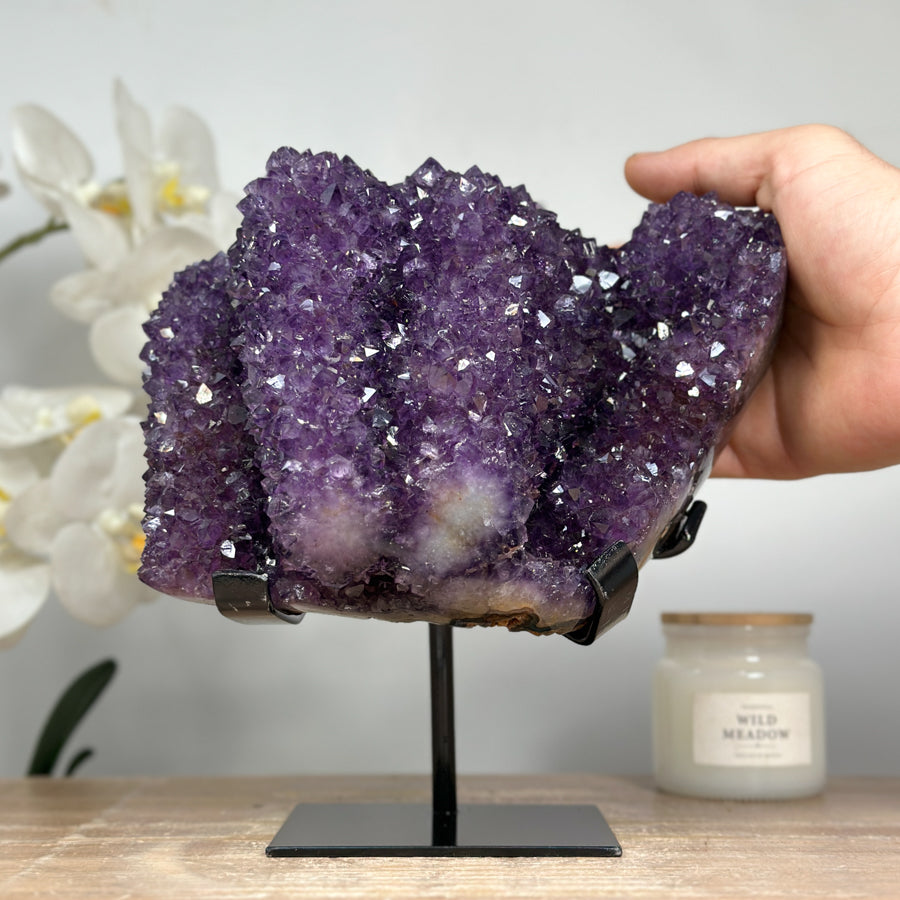 Outstanding Natural Amethyst Stalactite Specimen - MWS1603