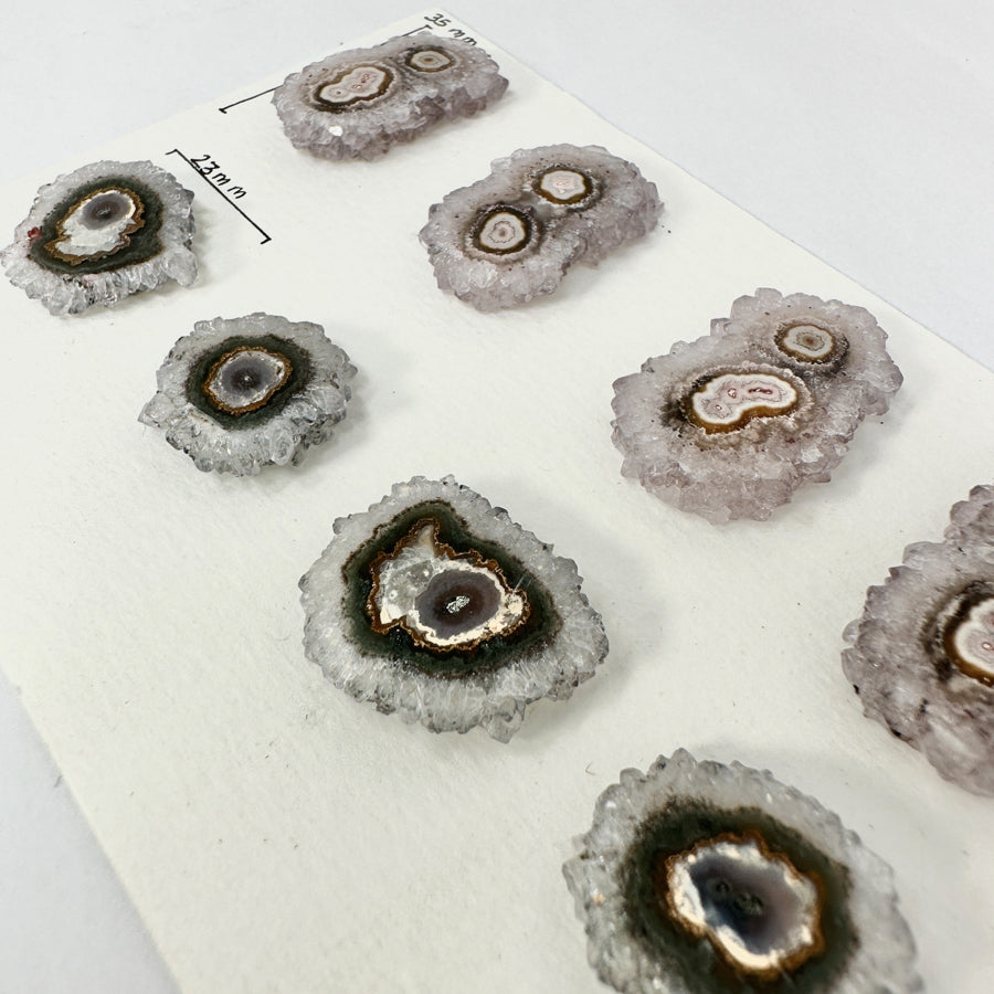 Quartz Stalactite Slices Wholesale Flat - Ideal for Pendants - STS0005