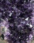 Huge Natural Amethyst Crystal Specimen - Stand Included - MWS2596