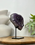 Uruguayan Amethyst Stone Heart Crystal - HST0352