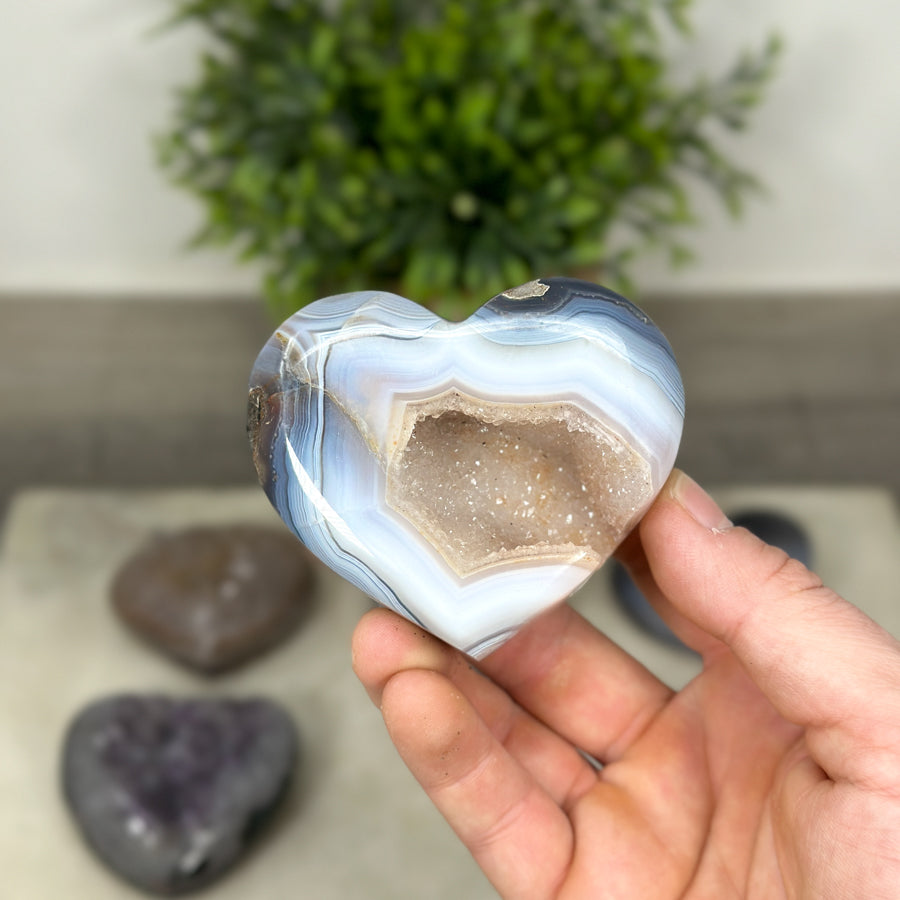 Mixed Minerals Hearts Set - MHLT0297