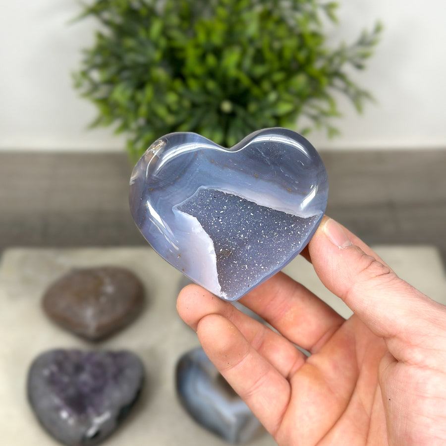 Mixed Minerals Hearts Set - MHLT0297