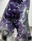 Uruguayan Amethyst Cluster with Large Deep Purple Crystals - MWS2983