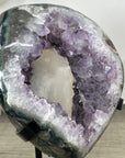 Natural Amethyst Geode wih Calcite Crystal interior - MWS3018