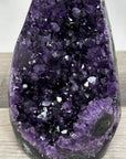Amethyst Crystal Geode – Deep Purple Mineral for Home Decor - CBP1233