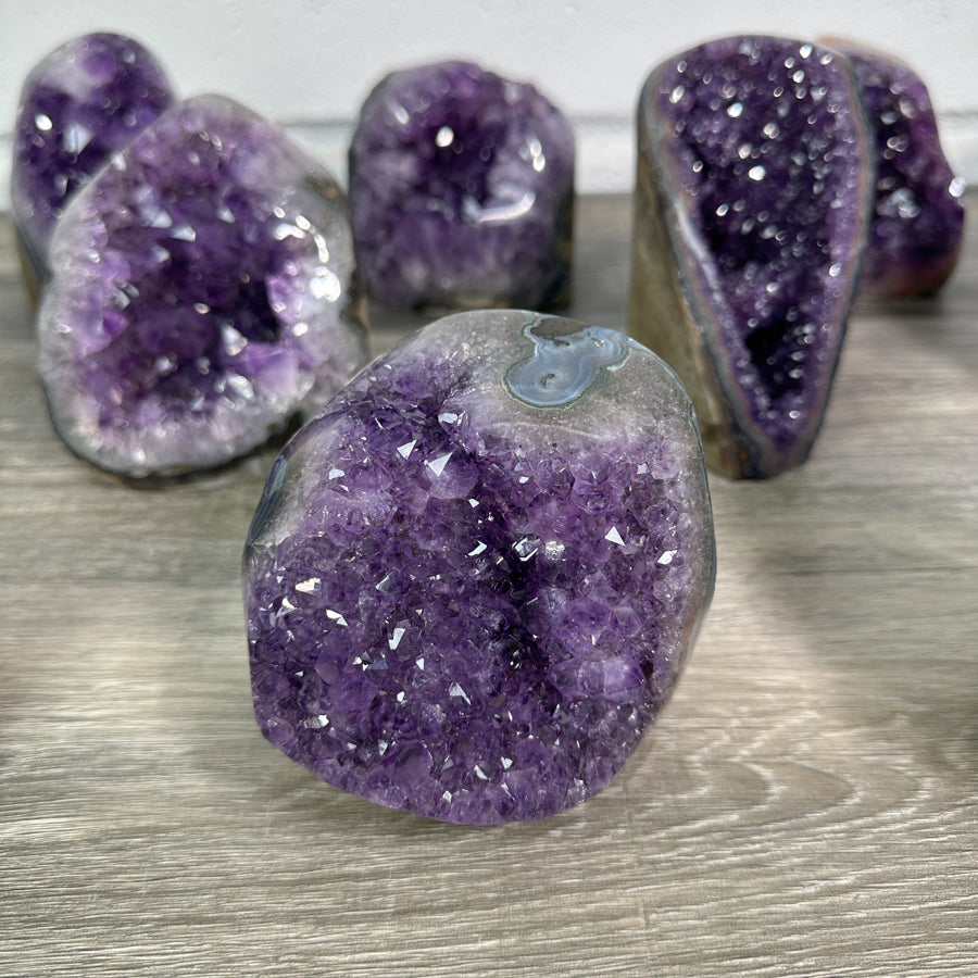 Amethyst Cathedrals Lot - AMLT0200